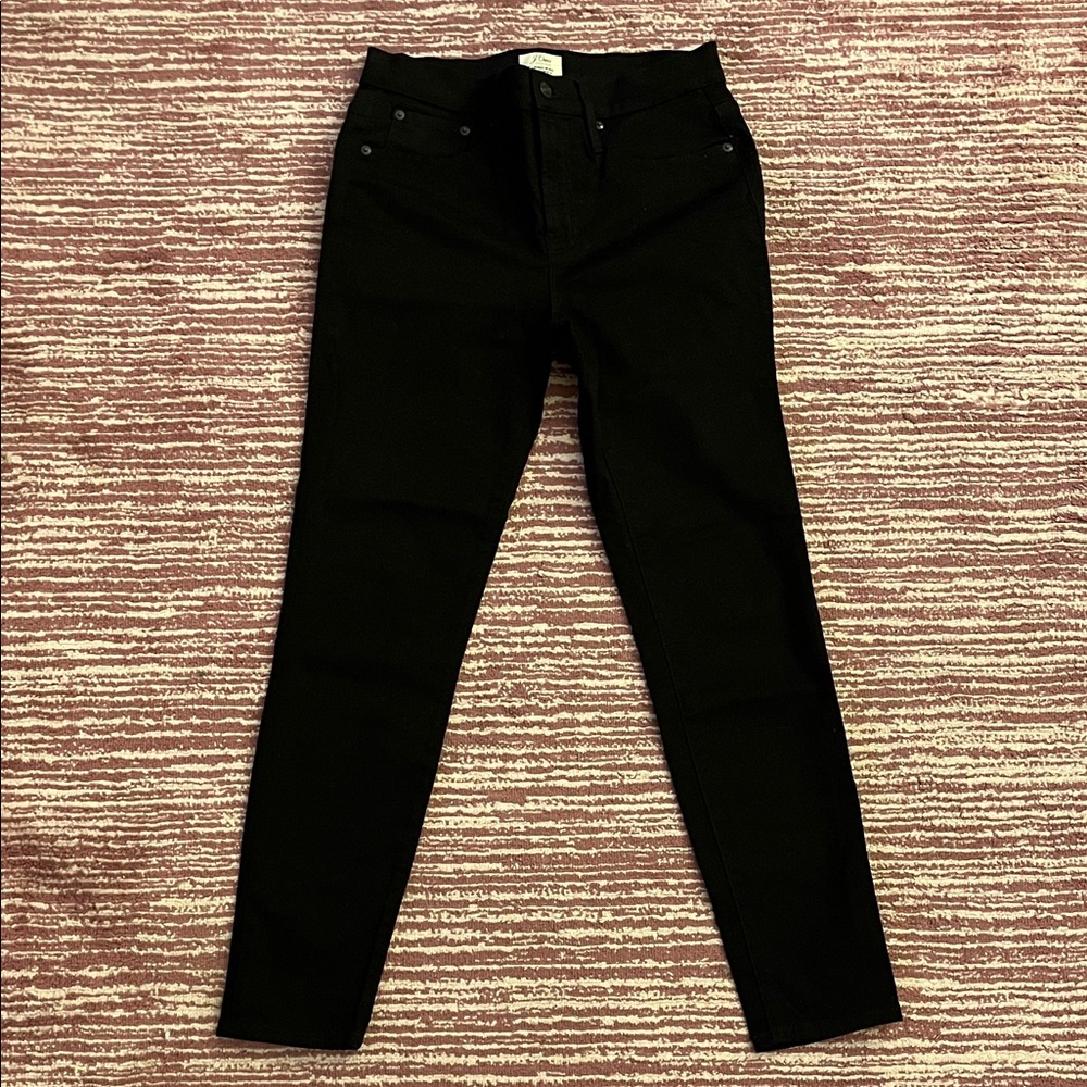 J. Crew Women's Black Skinny Jeans
